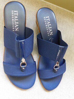 Italian Shoemaker Elegant Wedge Sandal